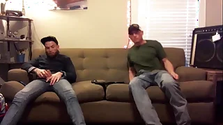 Had a couple "straight" guys acknowledge in a catch lead place&comma; got them to jerk off&period; I filmed without them knowing